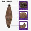 Bella Hair Premium Remy Human Hair Weave Silky Straight, Upgraded Voluminous Full & Thick Human Hair Bundle Extension - Ombre Color #T2/6/P2 16 inch view 2