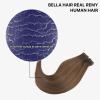 Bella Hair Premium Remy Human Hair Weave Silky Straight, Upgraded Voluminous Full & Thick Human Hair Bundle Extension - Ombre Color #T2/6/P2 16 inch view 4