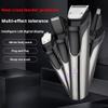 3-in-1 Beard Trimmer for Men, Electric Shaver with Nose Hair Trimmer, Rechargeable Waterproof Grooming Kit, Professional Hair Clippers for Mustache Body Facial Care, Mens Grooming Set view 4