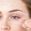 10-Piece Eyebrow Ruler Kit - Eyebrow Designer Ruler, Transparent Mapping Shaper Stencils for Precise Brow Shaping and Positioning view 3