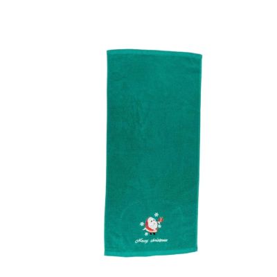 Christmas Themed Face Towels - Red Santa Claus Design for Bathroom Hand/Face Washing, Xmas/New Year Gifts(06)