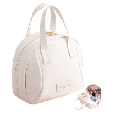 WXSDZQ Coquette Accessories Travel Toiletry Bag for Women Cosmetic Waterproof Makeup(White,Large)