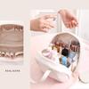 WXSDZQ Coquette Accessories Travel Toiletry Bag for Women Cosmetic Waterproof Makeup(White,Large) view 3