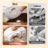 2026 New 2 in 1 Electric Polishing Automatic Nail Clippers,Electric Nail Clipper, Multifunctional Nail Trimmer with Polishing, with 2 Adjustable Speeds for Seniors, Kids, Adults (Grey) view 4