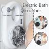 360 Automatic Rota-Tion Shower Brush, Wall-Mounted Electric Back Scrubber with 170mm Large Brush Heads, 2-Speed & 2-Level Height, Suction Cup/Back Mounting Methods for Shower Cleansing view 3