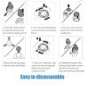 3pcs Replacement Shaver HeadCompatible For PhilipsHQ64 HQ54 HQ6070 HQ6073 7310XL PT710 HQ7325 HQ7340 PT715 PT725 PT720 Shaver Head view 2