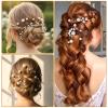 12 pcs Pearl Bobby Pins for Brides Women Wedding - Pearl Hair Pins Decorative for Brides Hairs Accessories - Hair Pearls view 4