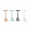 J&L Naturals Reusable Safety Razor Set, Stainless Steel, Double-Sided, Black/Rose Gold/Green/White, 5 Refill Blades, with Stand (Rose Gold) view 4
