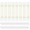 Meyrwoy 8Pcs Neck Lift Tape Elastic Breathable Wrinkle Removing Neck Strips with 40 Adhesive Pads Self-Adhesive Skin Friendly Face Lift Tape for Women, Skin Color view 1