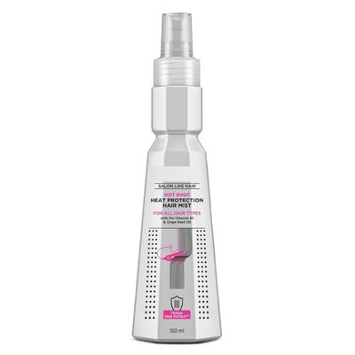 JP Hot Shot - Heat Protection Hair Mist - 150ml | No Sulphate, No Paraben, No SLS with Grapeseed Oil & Provitamin B5 | Designed for Indian Hair | For Men & Women