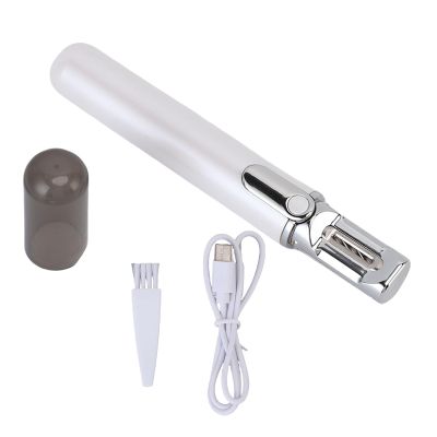 BRRNOO Electric Nail Clipper Cordless Automatic Low Noise Fingernail Trimmer Cutter with Nail Scraps Storage for Home Travel Manicure Tool ABS Material