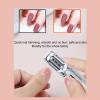 BRRNOO Electric Nail Clipper Cordless Automatic Low Noise Fingernail Trimmer Cutter with Nail Scraps Storage for Home Travel Manicure Tool ABS Material view 4