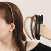 ELLOPH 6Pcs Headbands with Teeth for Women Non Slip, Plastic Comb Hairbands with Teeth, Zig Zag Fashion Head Bands for Women's Hair Accessories to Hold Hair Back, Workout, Daily Wearing view 1