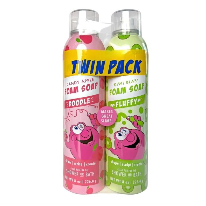 '  Foam Soap Twin Pack, Rotating Colors and Scents, 8 oz (Pack of 02)