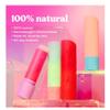 2-Pack 100% Natural Lip Balm- Wa,termelon Fros & Lychee Martini, 0.14 oz view 4