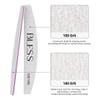 10 Pcs Rough Nail File 100/180 Grit, Heavy Duty Nail Files for Acrylic/Natural Nails, Emery Boards for Nails, Strong Finger Nail Filler, Coarse Nail File for Home and Salon Use view 3