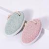 OSALADI Oval Green Pumice Stone Foot Grinding Stone for Dead Skin Removal Lightweight Volcanic Foot Care Tool and Callus Scrubbing Portable Pedicure Exfoliator view 3