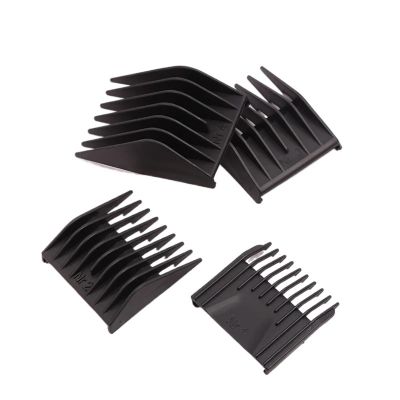 4pcs/set Barber Professional Universal Hair Clipper Limit CombCompatible For Moser400 SeriesCompatible For RowentaReplacement Cutting Guide Combs