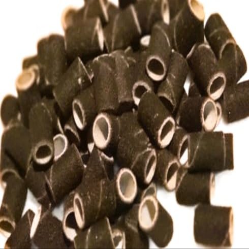 1000 pcs Nail Drill Bits  mix 300pcs of 80, 300pcs of 150 and 400pcs if 240 Grits  3/32 Standard Size Sanding bands for Gel, Acrylic Nails. Easy to use nail arts, for craft, wood, stone carving.