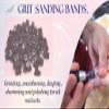 1000 pcs Nail Drill Bits  mix 300pcs of 80, 300pcs of 150 and 400pcs if 240 Grits  3/32 Standard Size Sanding bands for Gel, Acrylic Nails. Easy to use nail arts, for craft, wood, stone carving. view 3