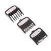 Black Limit Comb Set Hair Clipper Guards Guide Combs Trimmer Styling Tools Attachment Compatible 1.5mm 3mm 4.5mm view 1