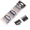 Black Limit Comb Set Hair Clipper Guards Guide Combs Trimmer Styling Tools Attachment Compatible 1.5mm 3mm 4.5mm view 2