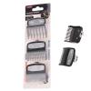 Black Limit Comb Set Hair Clipper Guards Guide Combs Trimmer Styling Tools Attachment Compatible 1.5mm 3mm 4.5mm view 3