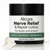 Alcura Nerve Cream, Alcura Neuropathy Lotion with Arnica, Magnesium for Body, Joint, Knee, Lumbar, Neck, Hand and Feet  4 fl oz (1) view 1