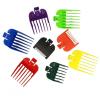 8Pcs/Set Professional Hair Cutting Guide Comb Clipper Limit Comb Trimmer Cutting Styling Tools Attachment Compatible 1.5mm-25mm(Colorful) view 1