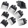 8Pcs/Set Professional Hair Cutting Guide Comb Clipper Limit Comb Trimmer Cutting Styling Tools Attachment Compatible 1.5mm-25mm(Colorful) view 3
