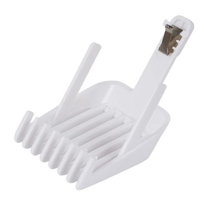 Adjustable CombsCompatible For EnchenCompatible For BoostHair Clipers Or Sharp 3S Hair Trimmers Haircut Replacement Accessor Positioning Limiting Comb(White 4CM)