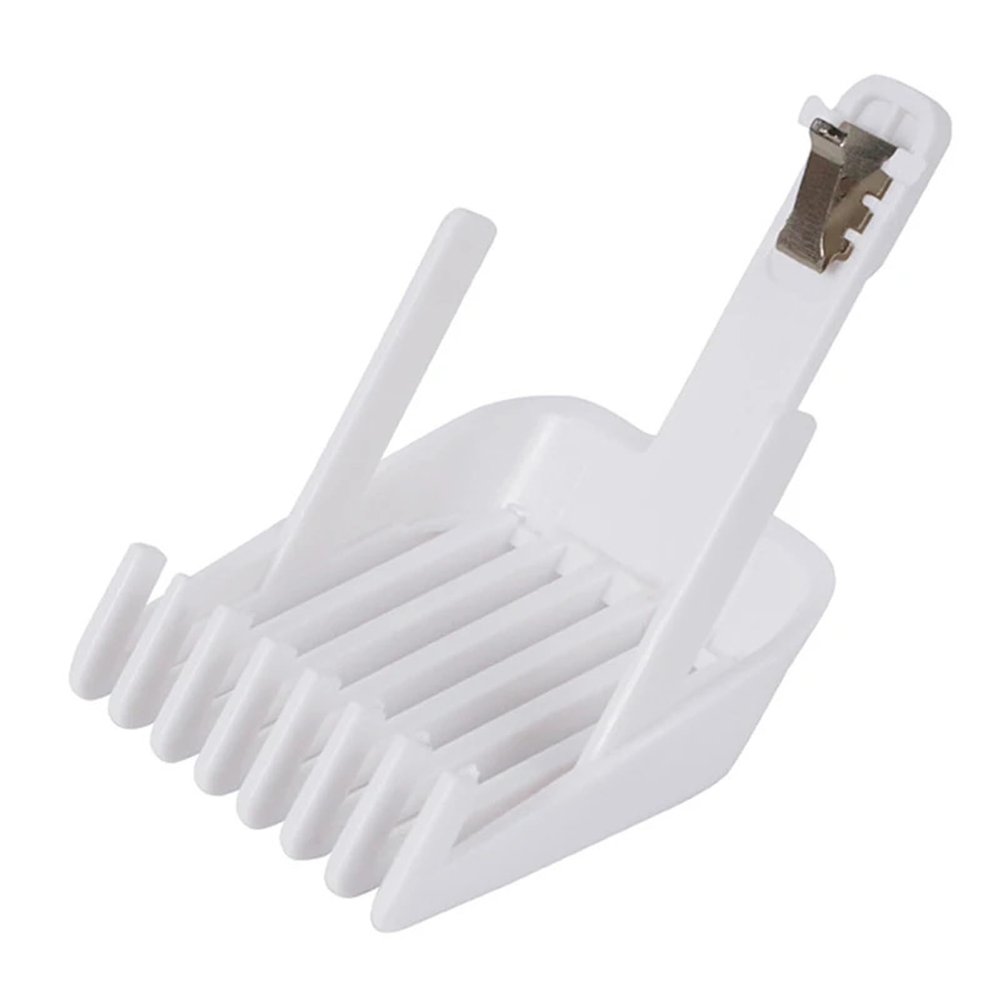 Adjustable CombsCompatible For EnchenCompatible For BoostHair Clipers Or Sharp 3S Hair Trimmers Haircut Replacement Accessor Positioning Limiting Comb(White 4CM)