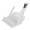 Adjustable CombsCompatible For EnchenCompatible For BoostHair Clipers Or Sharp 3S Hair Trimmers Haircut Replacement Accessor Positioning Limiting Comb(White 4CM) view 1
