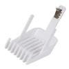 Adjustable CombsCompatible For EnchenCompatible For BoostHair Clipers Or Sharp 3S Hair Trimmers Haircut Replacement Accessor Positioning Limiting Comb(White 4CM) view 2
