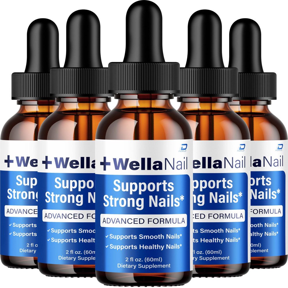 WellaNail Drops  Wella Nail Support Advanced Formula Liquid Formula (5 Pack  5 Month Supply)