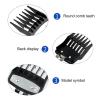 2/3/4Pcs Hair Clipper Limit Comb Guide Limit Comb Trimmer Guards Attachment Universal Colorful(3Pcs Multicolor) view 2
