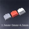 1.5mm 3mm 4.5mm Hair Clipper GuardsCompatible For WahlHaircut Machine Barber Shop Limit Comb Electric Clippers Cutting Guide Combs Y1214(Grey-2Pcs) view 3