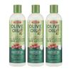 ORS Olive Oil Incredibly Rich Moisturizing Hair Lotion with Castor Oil for Strengthening 12.5 Ounces (Pack of 3) view 1