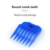 10Pcs/Set Limit CombCompatible For WahlElectric Clippers Magnetic Clipper Guard Barber Shop Machine Pro Hair Cutting Guide Combs Y0729(Black-Boxed) view 3