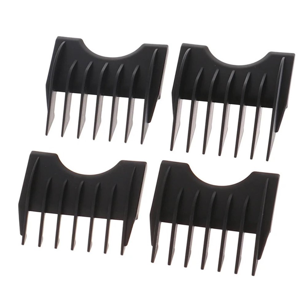 4pcs/set Limit Comb Replacement Cutting Guide Combs Universal Hair ClipperCompatible For Moser1400 Series G1202 Barber Professional