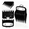 10pcs/set Cutting Guide Comb Set Hair Clipper Limit Comb With Metal ClipCompatible For WAHLUniversal 1.5/3/4.5/6/10/13/16/19/22/25mm(Trans Colorful 10pcs) view 2