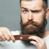Beard Comb for Men - Foldable Wooden Beard Cleaner Comb | Pocket-Sized Anti-Static Folding for Grooming, Styling, and Maintenance, Portable Tool for Men, Travel, and Daily Use view 2