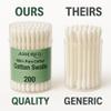 Assured 100% Pure Cotton swabs view 4