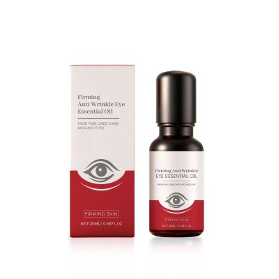 Roll-On Eye Serum Oil for Hydrating Dry Skin Around Eyes, Smoothing Fine Texture and Refreshing Daily Care, 20ml
