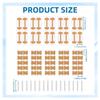 Ingrown Toenail Corrector Kit, Professional Nail Care Tools with Curved Correction Patches for Toe Pain Relief, Home Pedicure Solution(1 Set) view 4