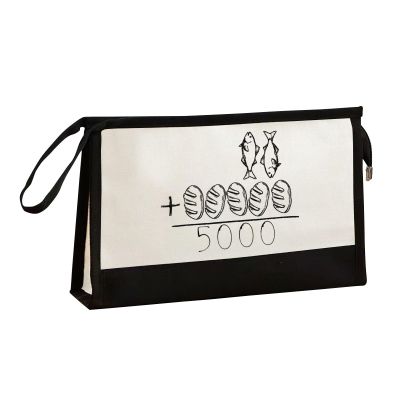 2 Fishes 5 Breads Jesus Feeds The 5000 Christian Bible Verses Cosmetic Bags For Men