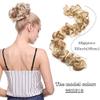 GSOUL Hair Bun Pieces for Women 80cm Women's Synthetic Bun Messy with Elastic Band Hair Curl Wig Ponytail Extension Extensions view 3