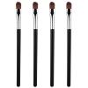 4 PCS Flat Makeup Brush Under Eye Flat Concealer Brush for Eyebrows Eyeshadow Applicators Brushes for Makeup Blending Powder Cream Highlight view 1