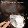 Mens Shaving Cup - Mens Lather Bowl with Large Opening Shaver Cleansing Container for Smooth Foam Application Sturdy Material with Non Slip Base Grooming Accessory for Dad Boyfriend Barber view 3
