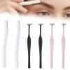 6Pack Eyebrow Razors Stainless Steel Dermaplaning Tool for Face, Small Eyebrow Shaver for Women Men Peach Fuzz and Fine view 1
